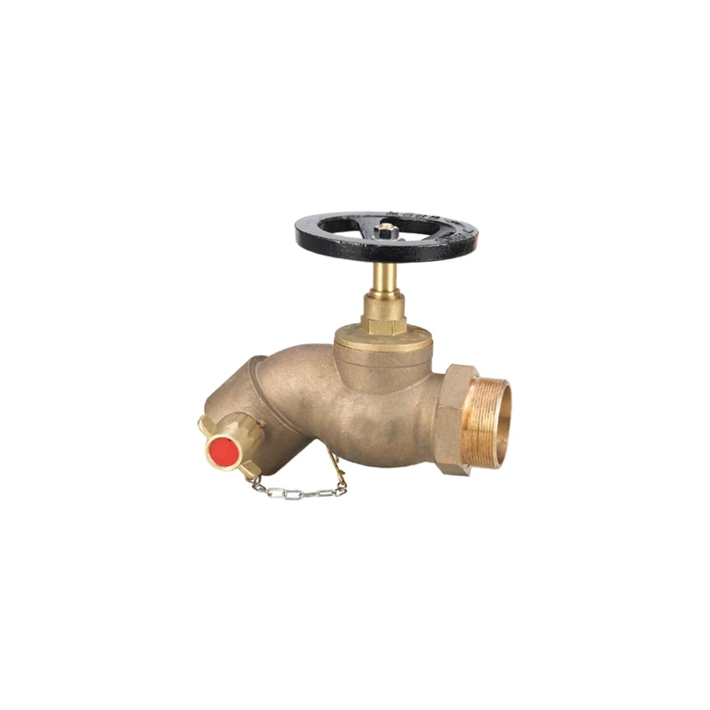 Bronze Bib-Nosed Landing Valve